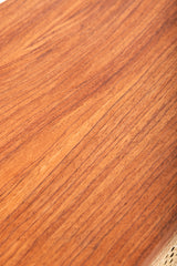 Live Edge Rattan Cabinet with Door & Drawer