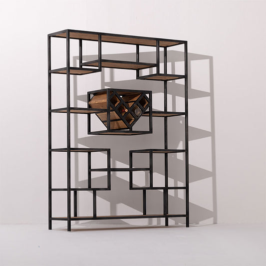 Double Staggered Wine Rack Shelf
