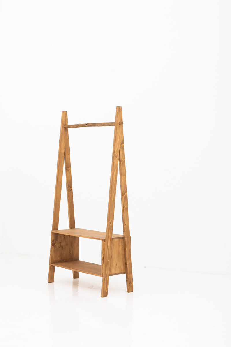 Wooden Cloth Rack (Reclaimed Wood)