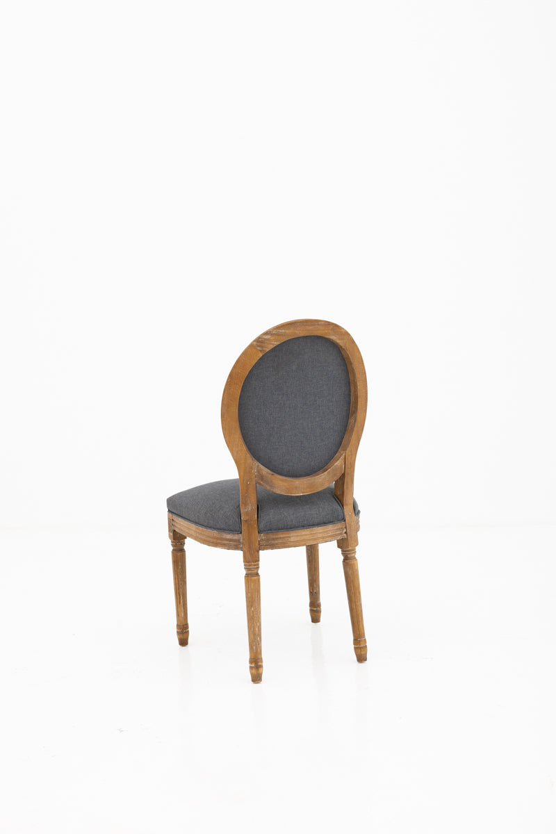 Vintage Linen French Dining Chair