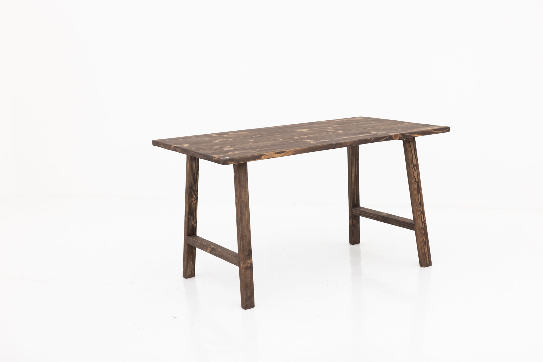 Dining Table Reclaimed Wood (Chocolate Stain)