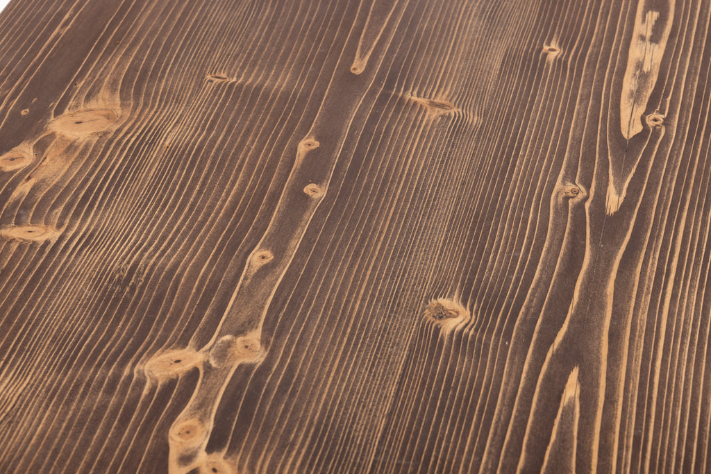 Dining Table Reclaimed Wood (Chocolate Stain)