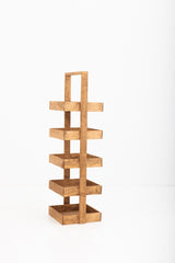 Standing Shelf Unit Reclaimed Wood