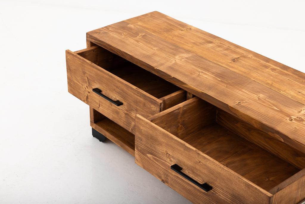 TV Unit Reclaimed Wood