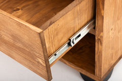 TV Unit with 2 Drawers & Shelf (Reclaimed Wood)