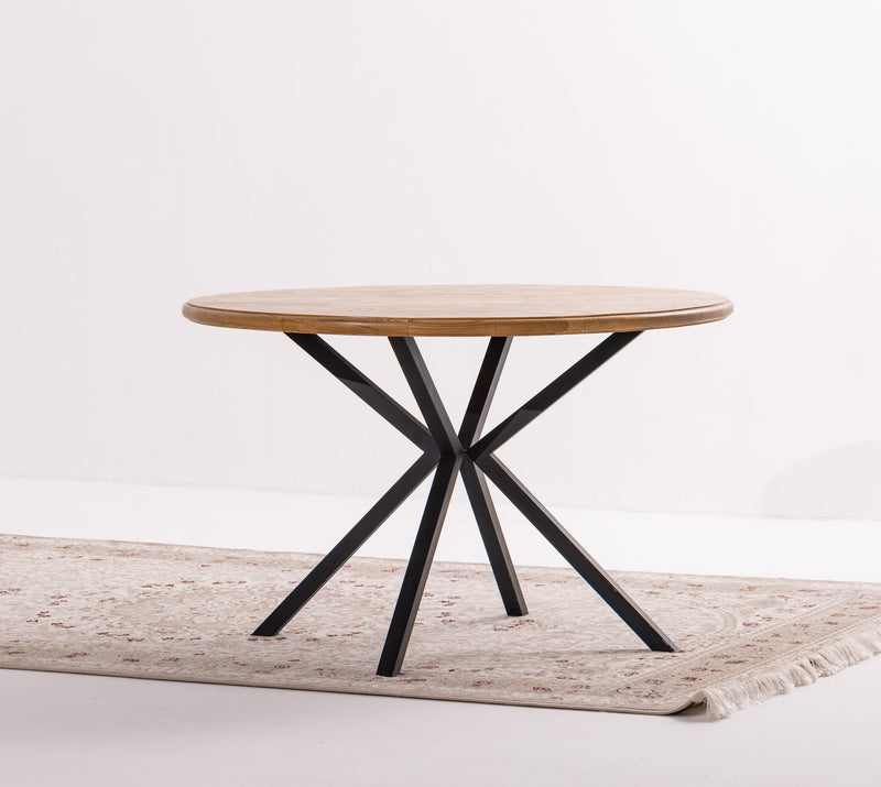 NORTH AMERICAN ASH WOOD CIRCULAR TABLE