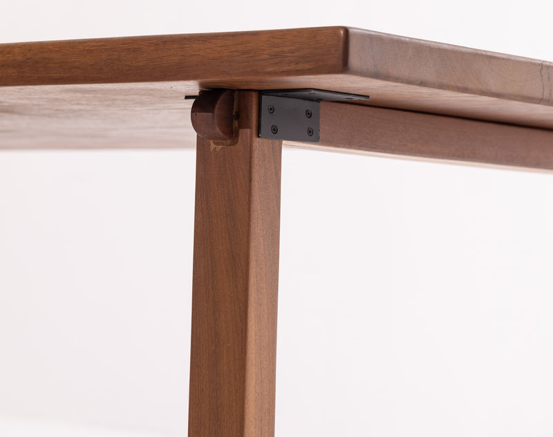 WOODEN LIVE EDGE TABLE