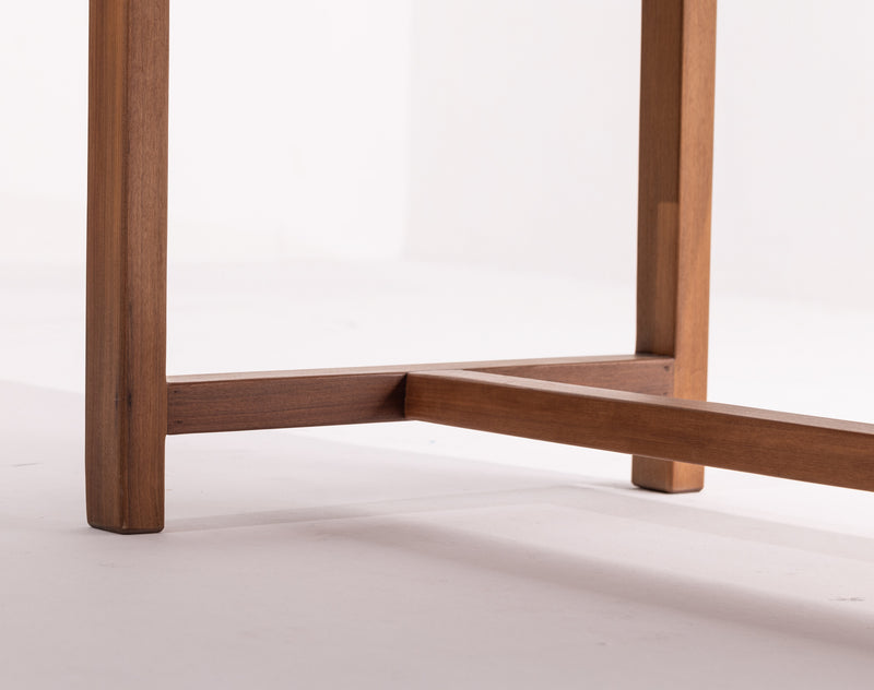 WOODEN LIVE EDGE TABLE