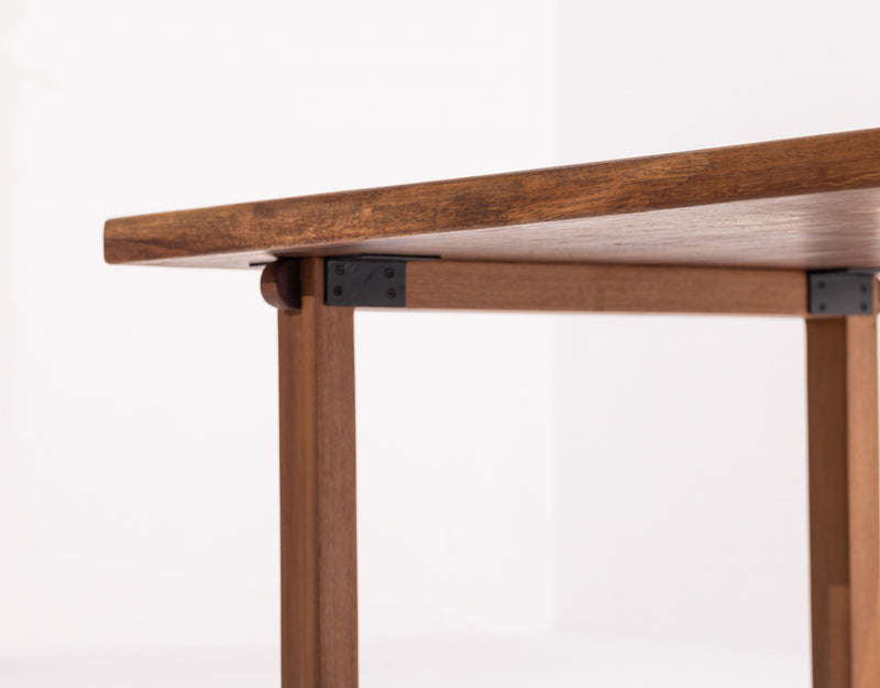 WOODEN LIVE EDGE TABLE