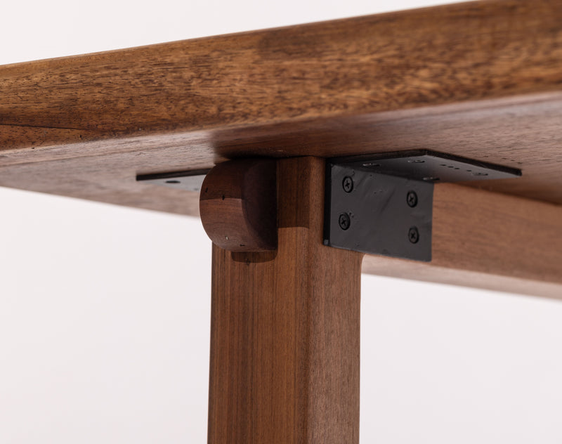 WOODEN LIVE EDGE TABLE