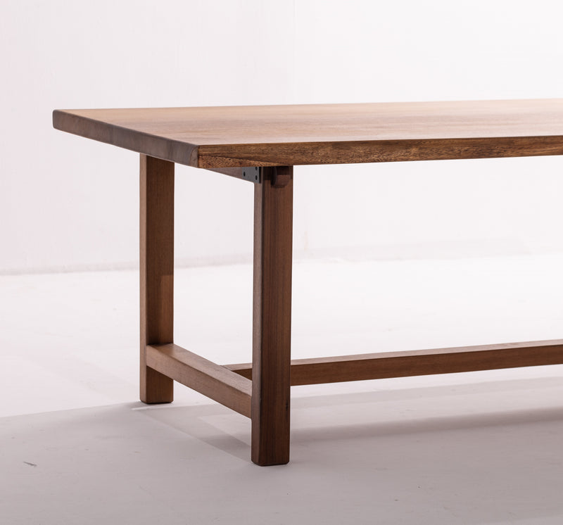 WOODEN LIVE EDGE TABLE