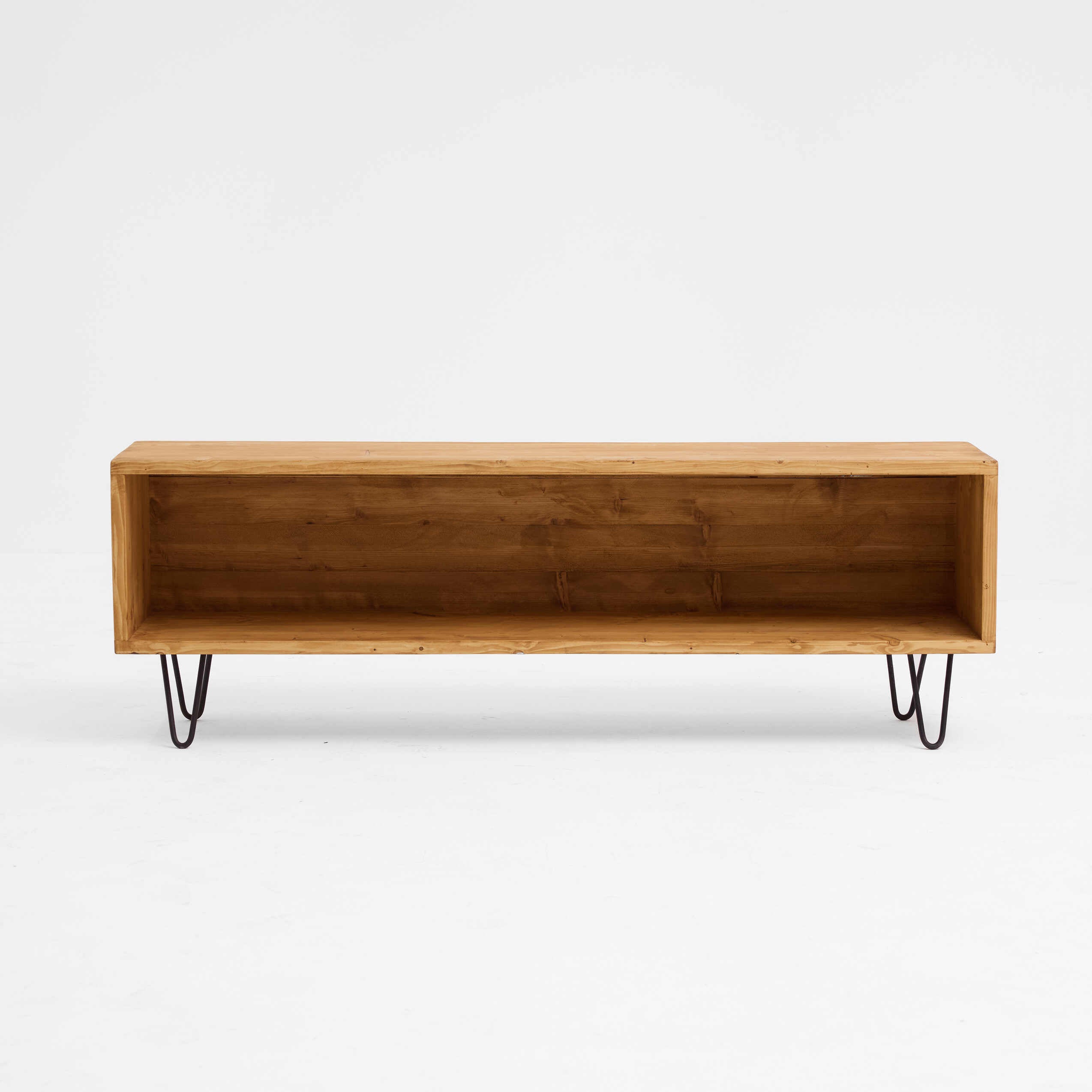 Minimalist Reclaimed Wood TV Unit