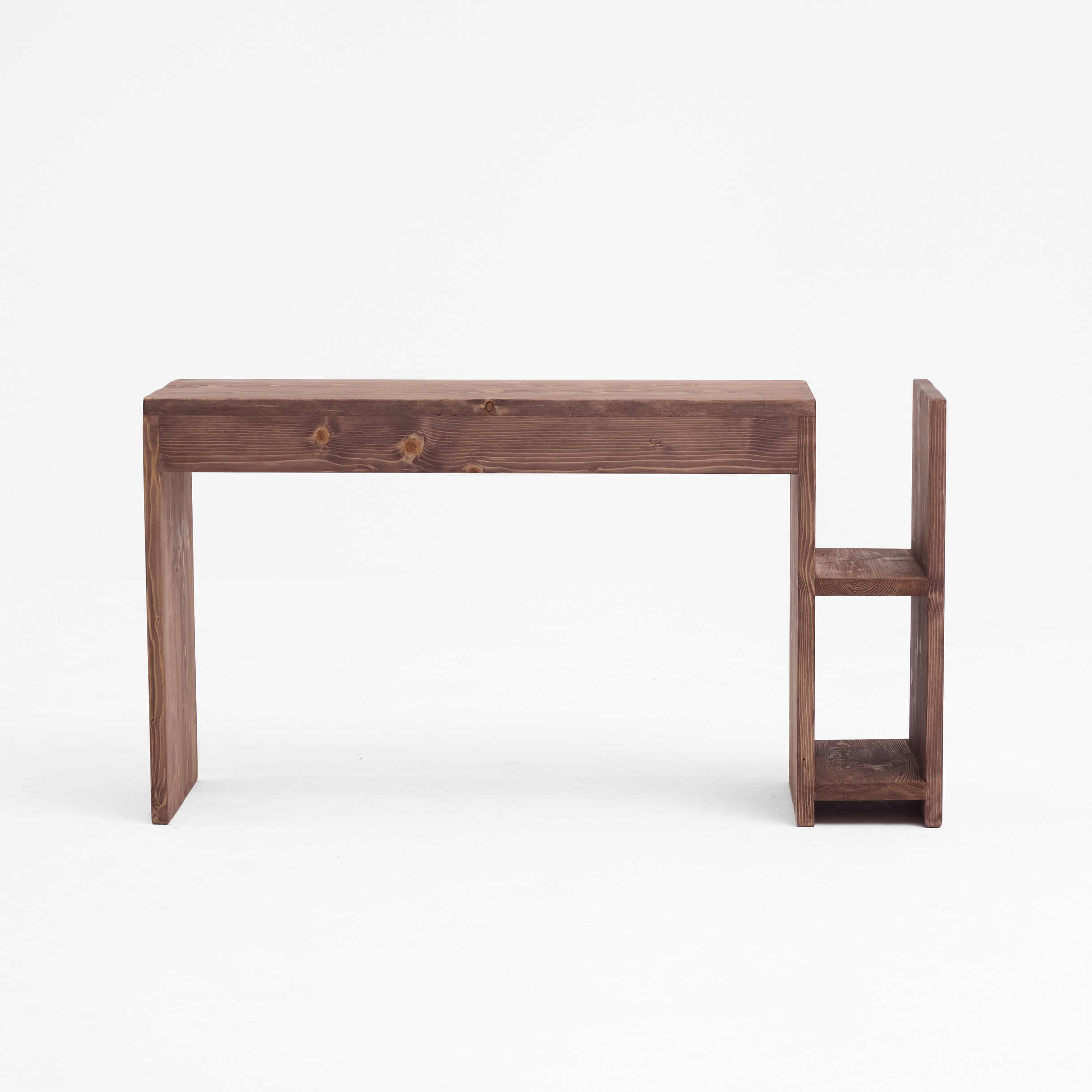 Home Office Desk in Chocolate Stain