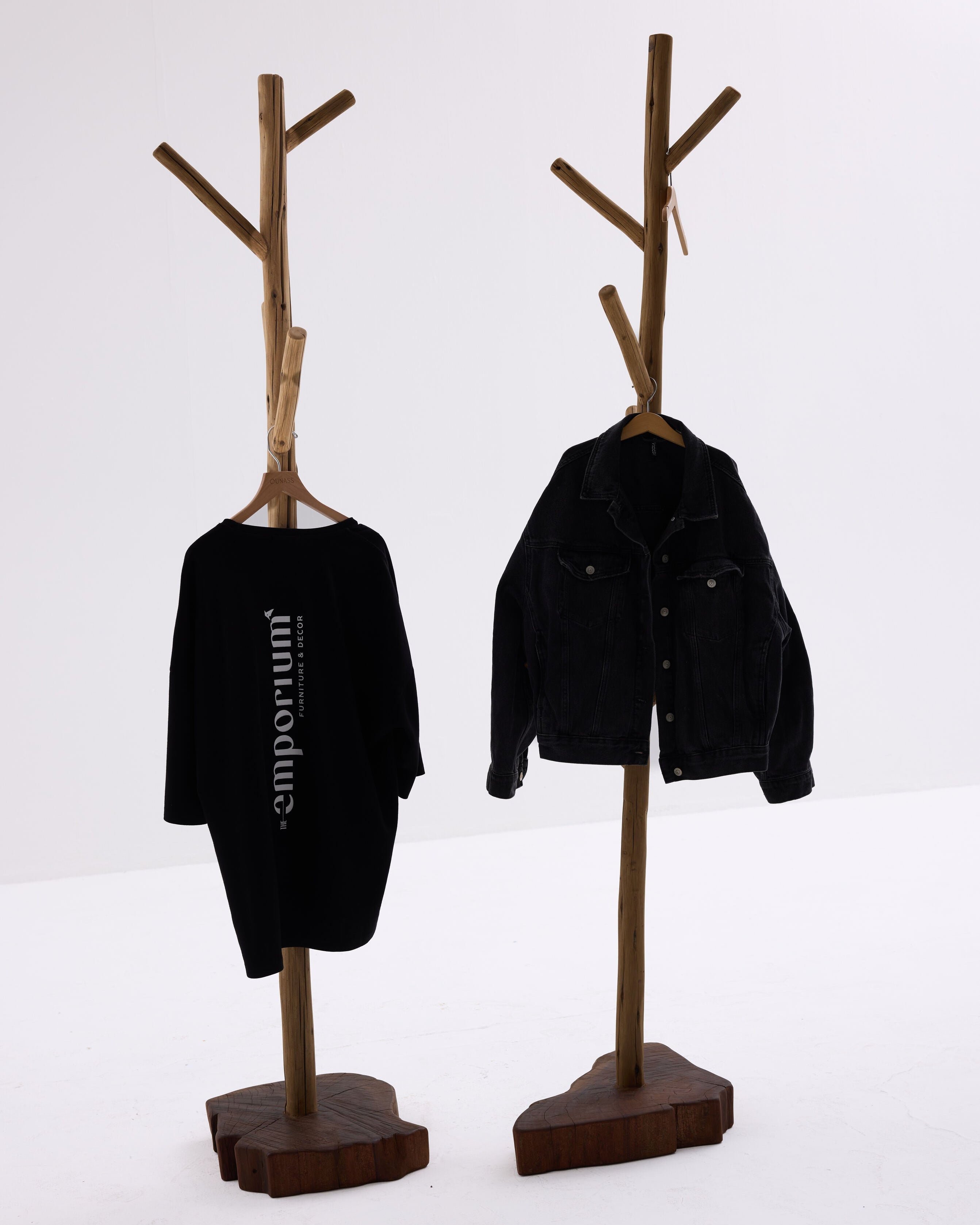 Teak Root Clothes Hanger