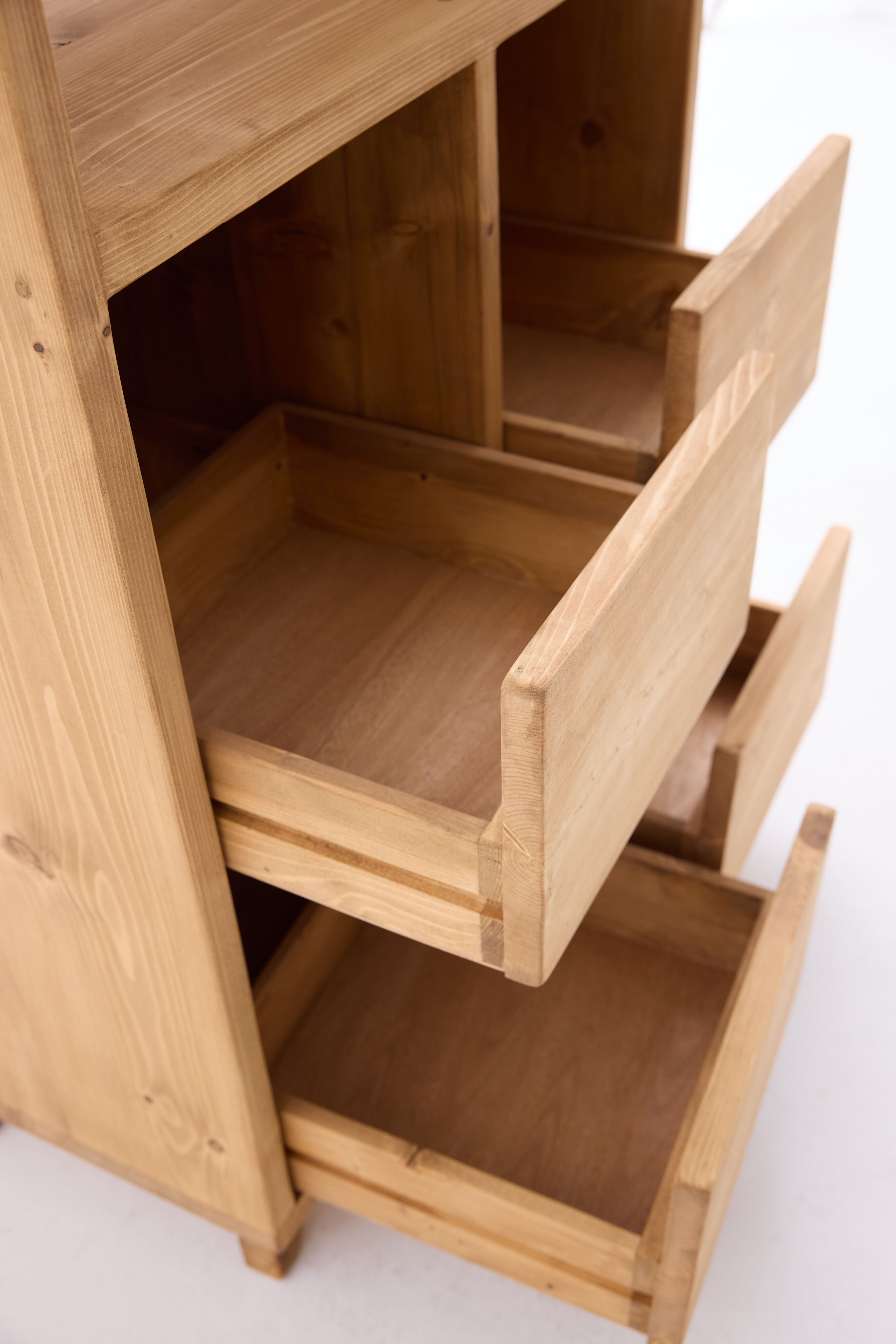 Reclaimed 4 Drawer Console Unit