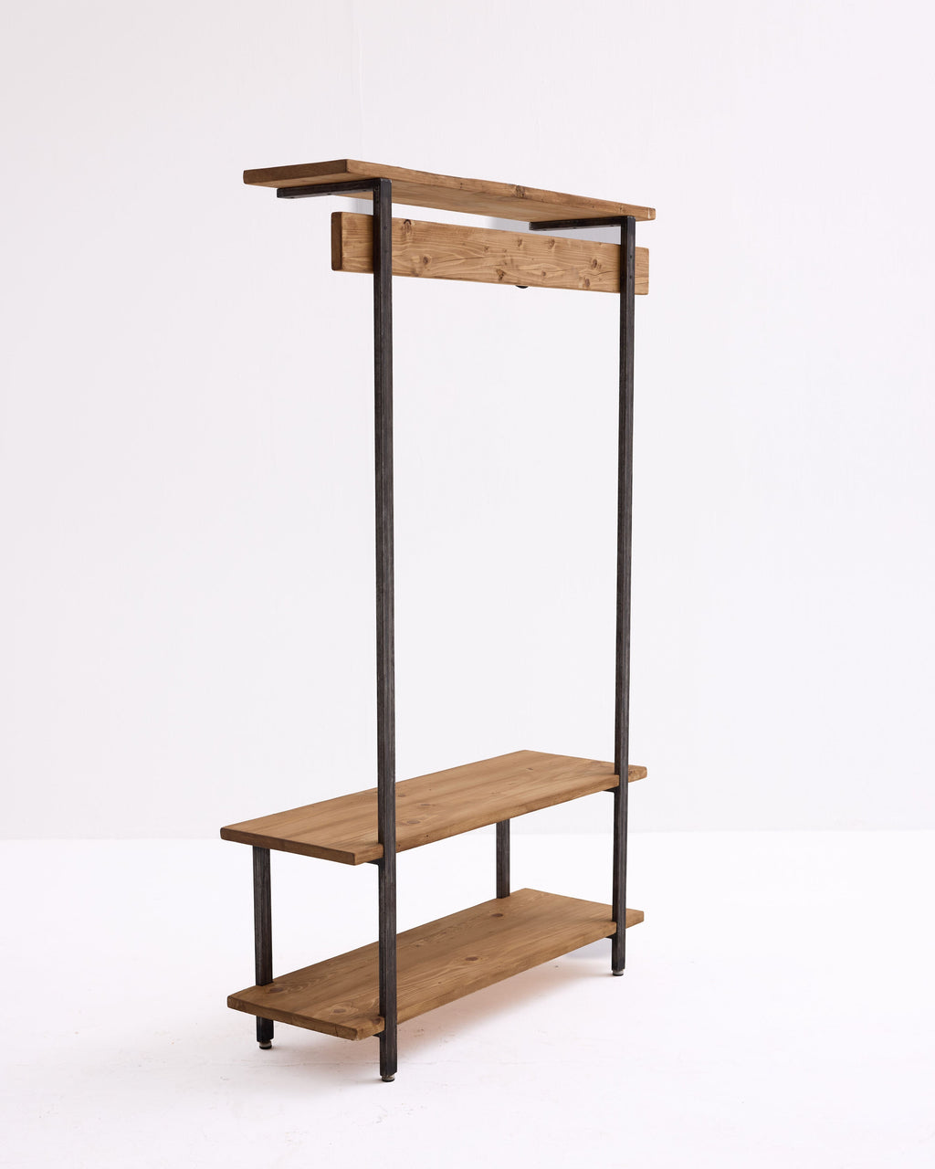 Open Clothes Hanger Reclaimed Wood