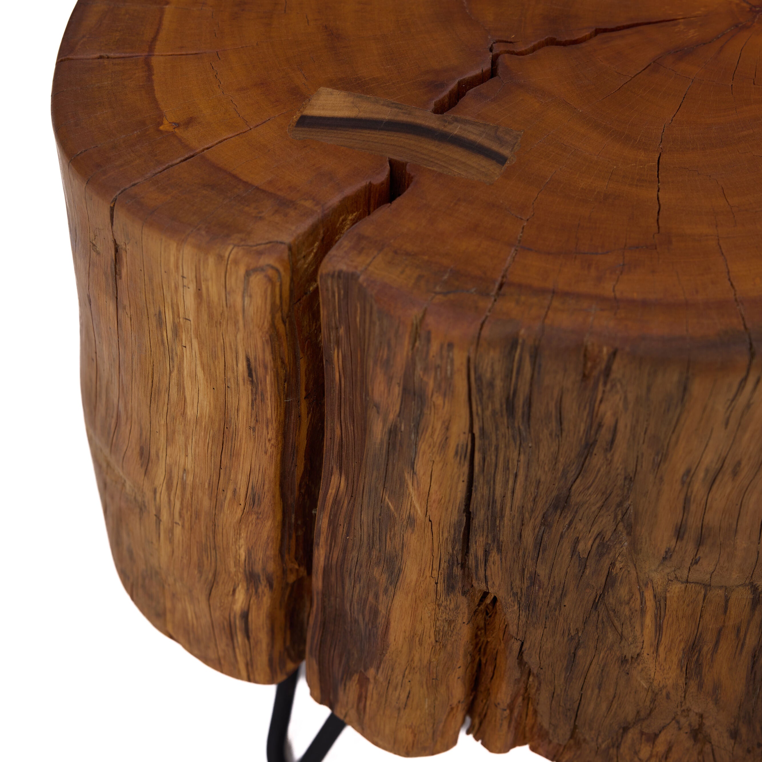 Log Round Coffee Table