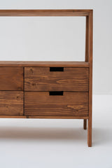 Console Table with 4 Drawers (Reclaimed Wood)