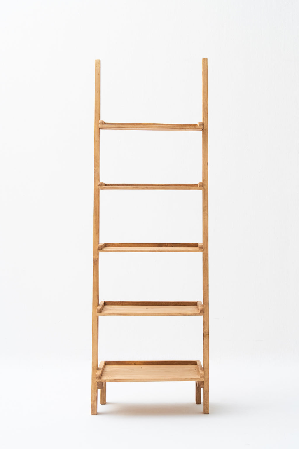 All Wood Ladder Shelf (Reclaimed Wood)
