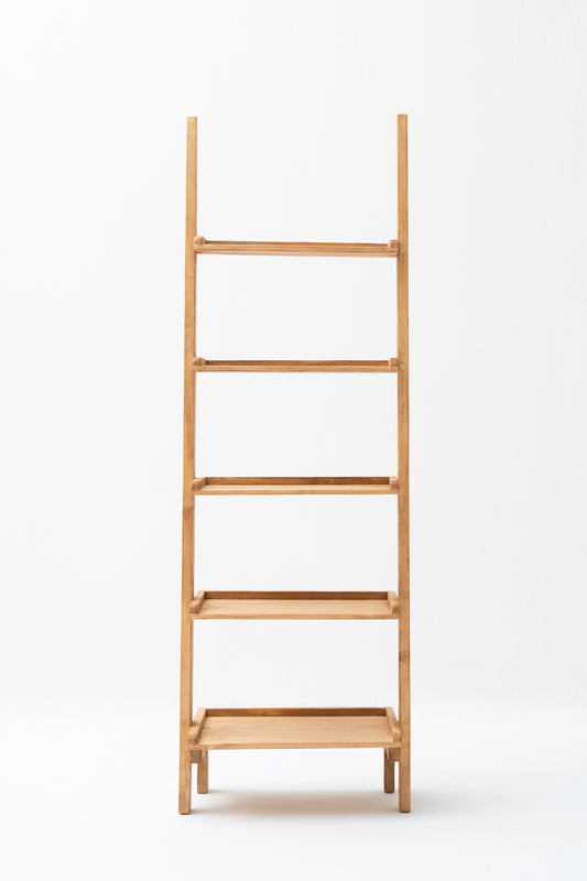 All Wood Ladder Shelf (Reclaimed Wood)