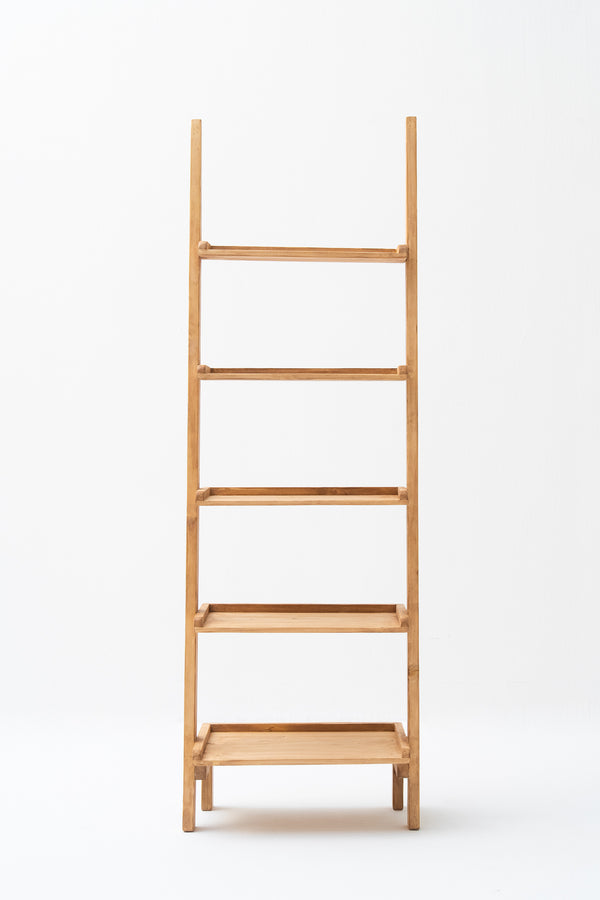 PINE WOOD BOOKSHELF ONE DRAWER