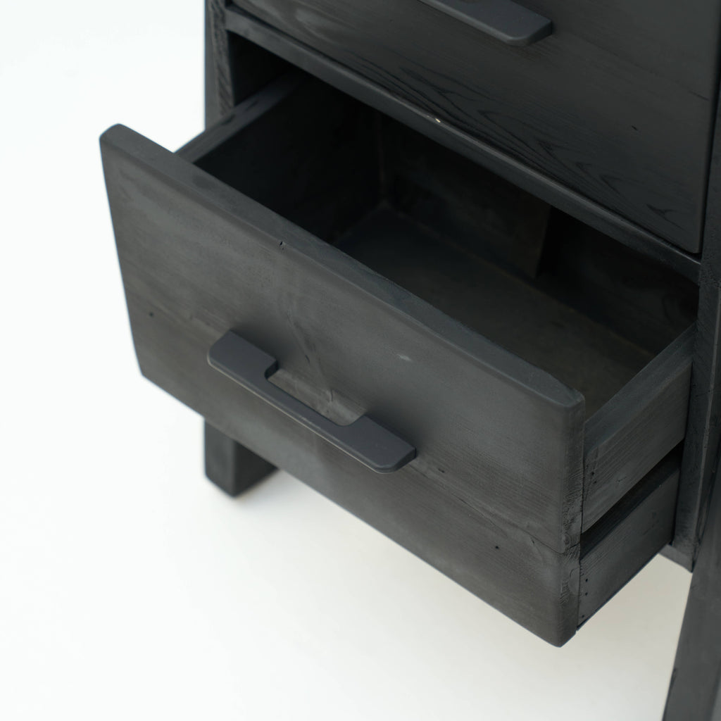 Ladder Shelf with 2 Drawers