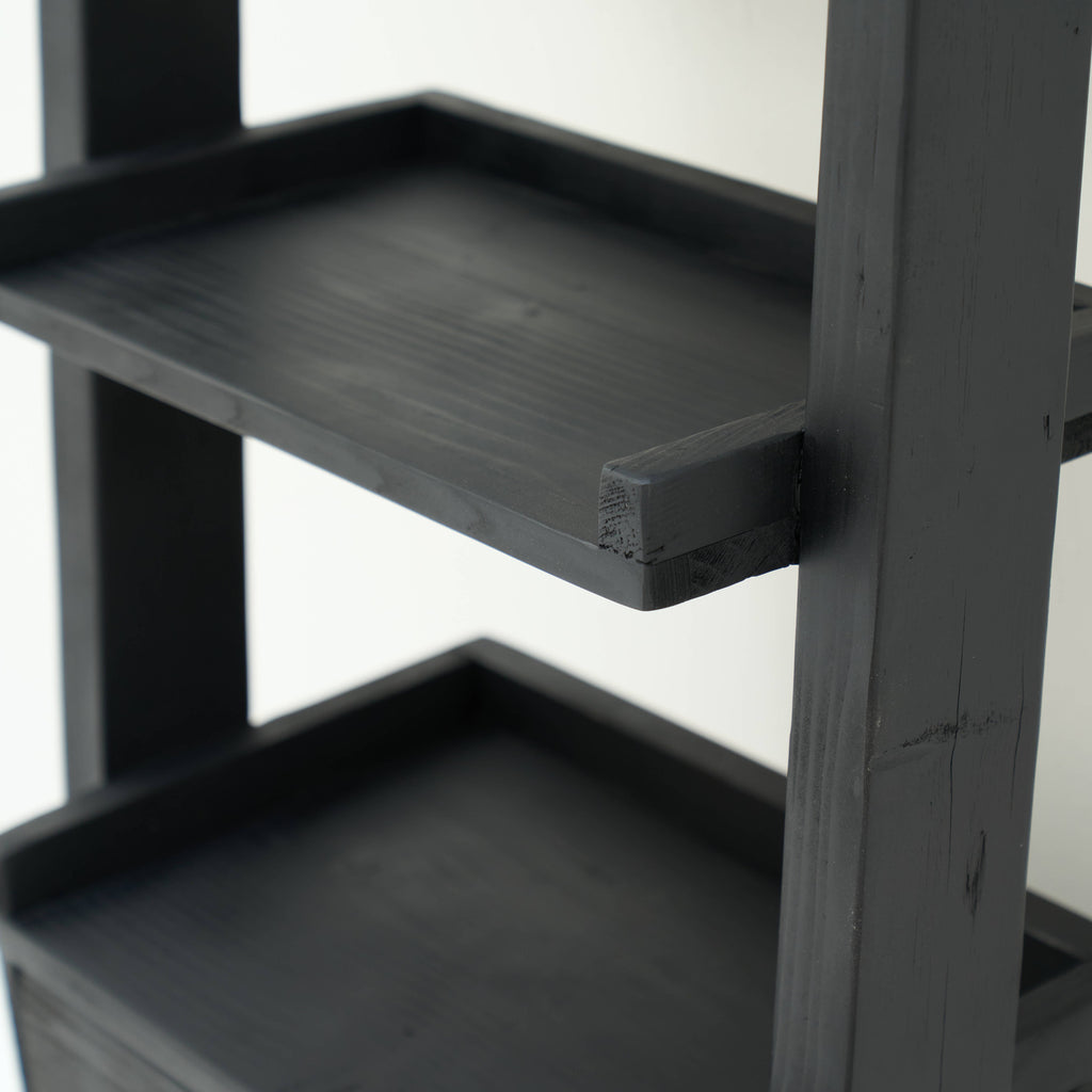 Ladder Shelf with 2 Drawers