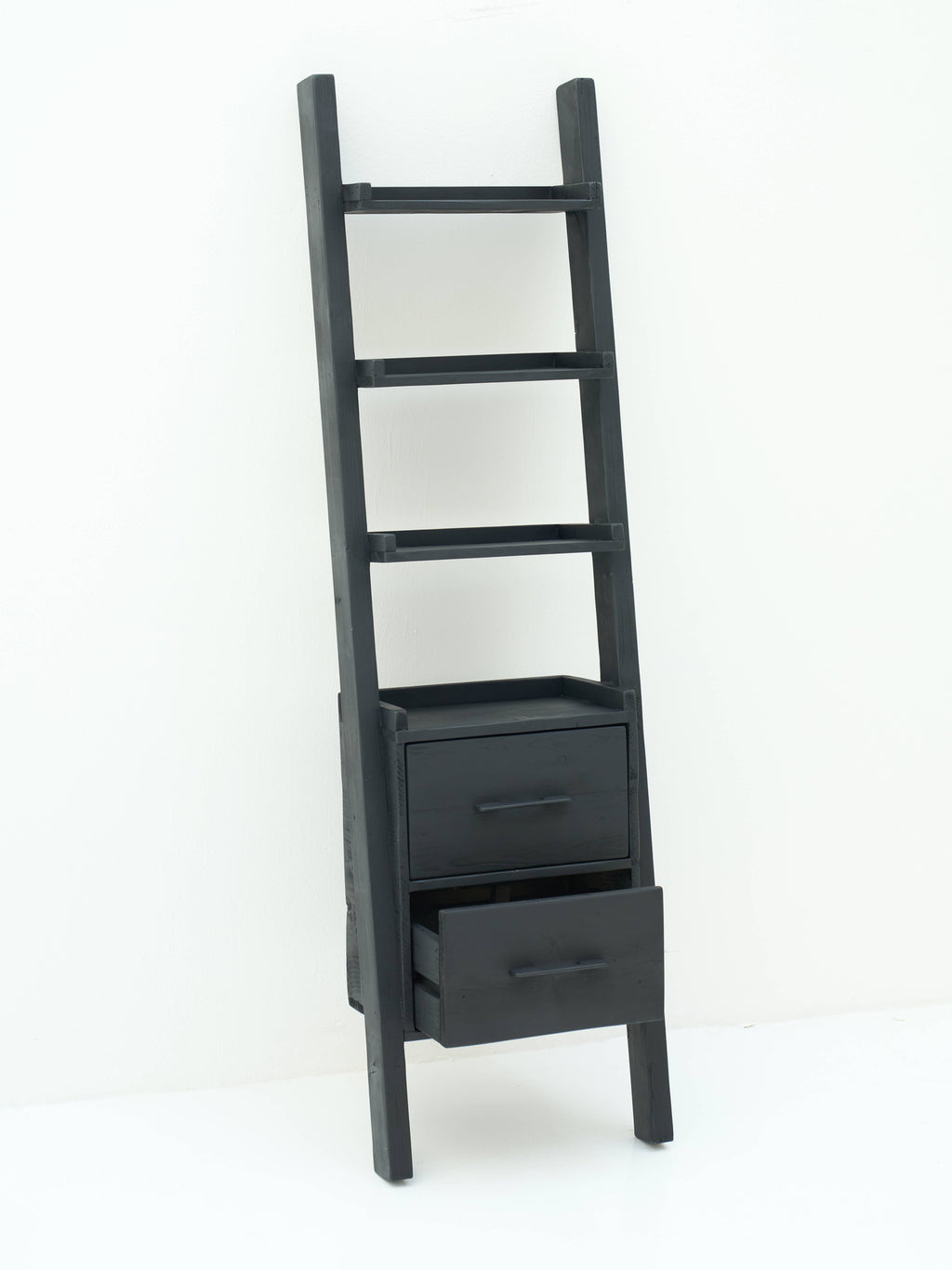 Ladder Shelf with 2 Drawers