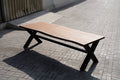 Mahogany Live Edge Dining Table