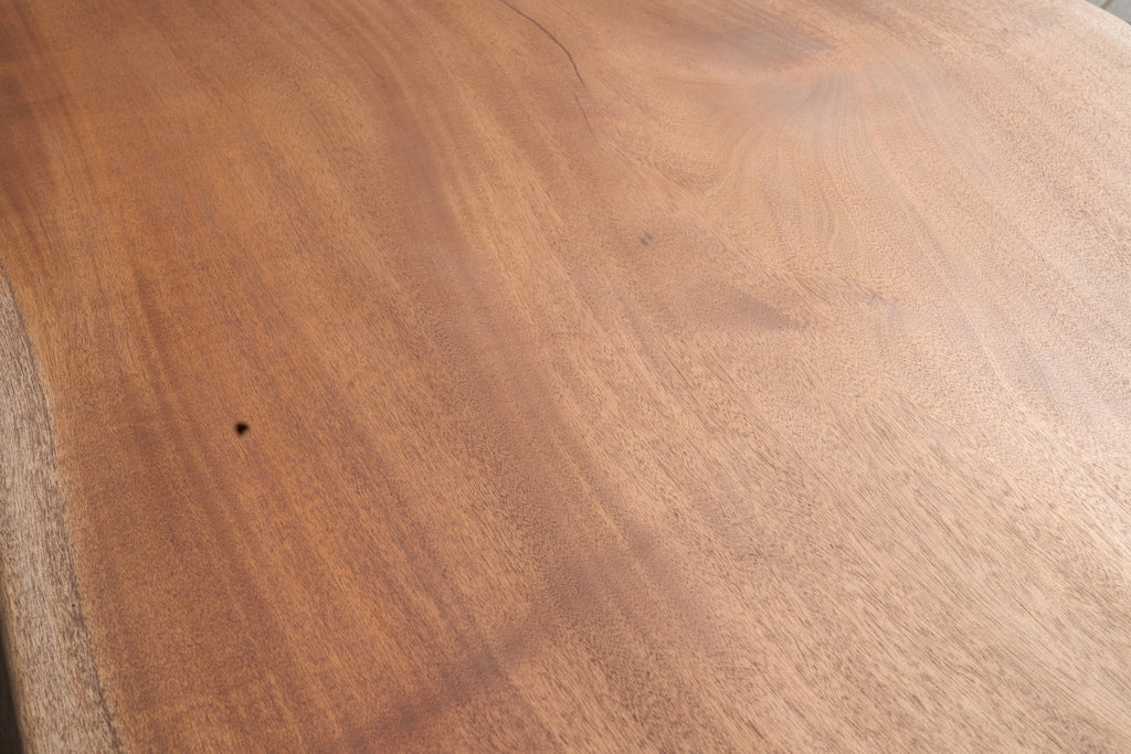 Mahogany Live Edge Dining Table
