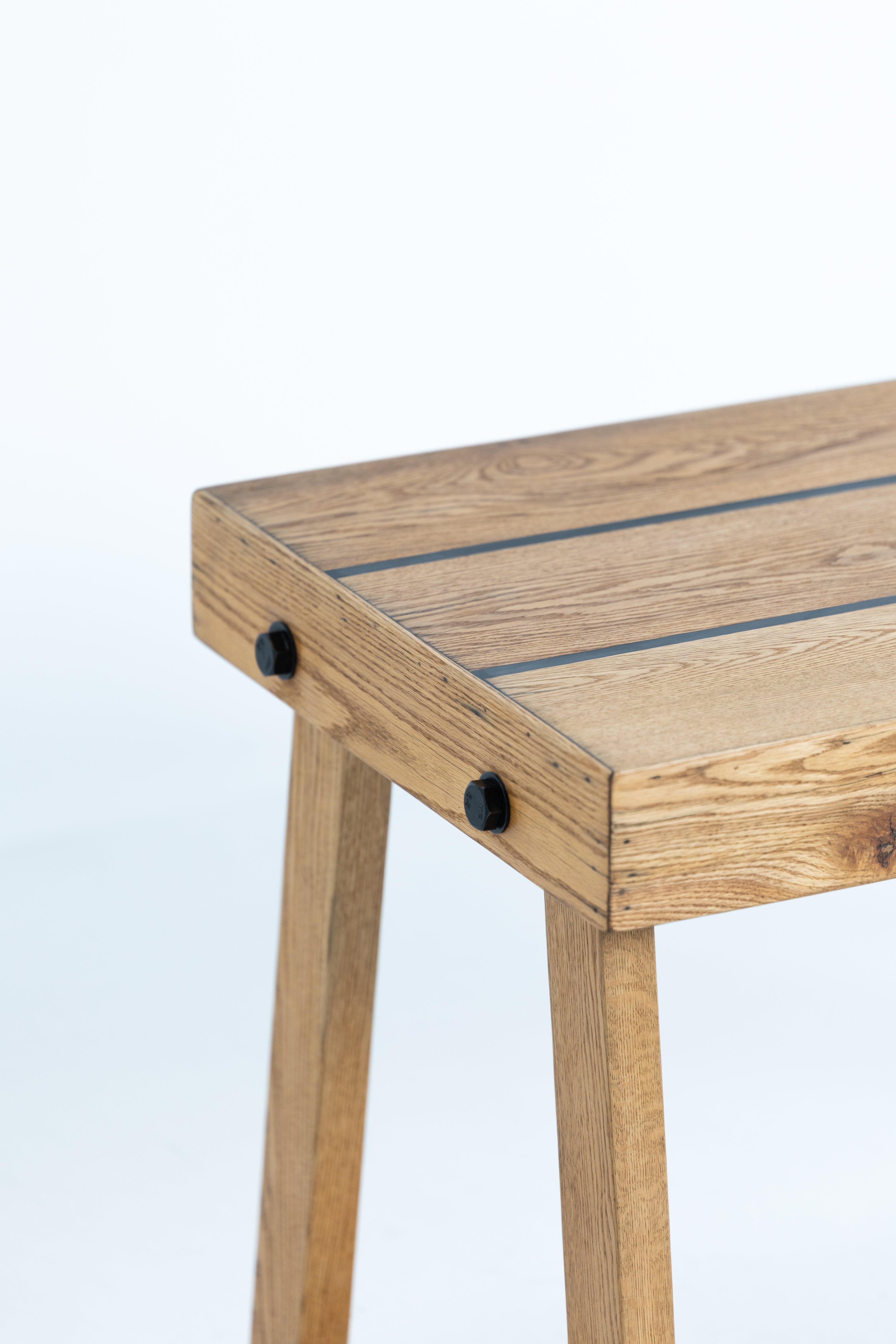 Console Table All Ash Wood