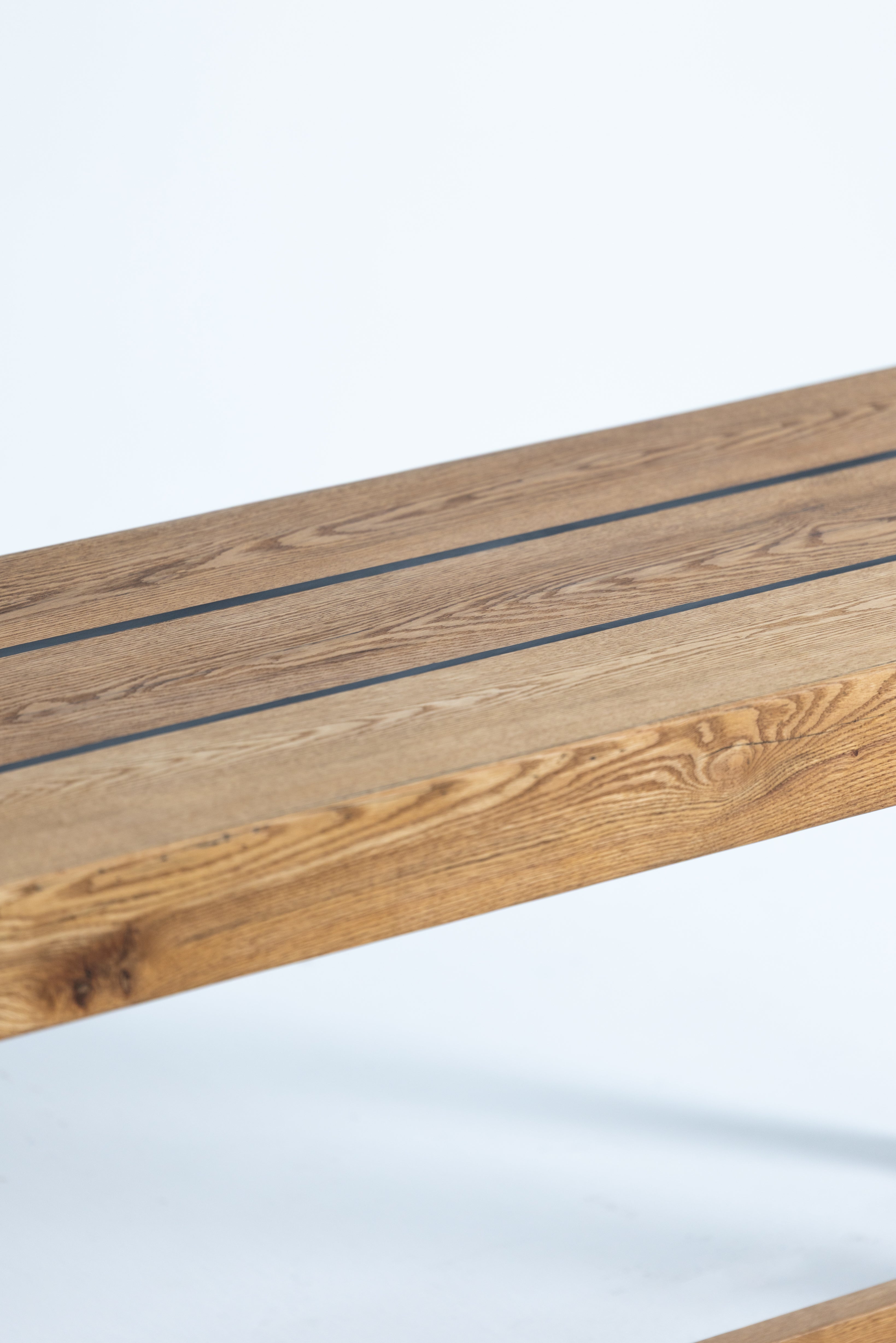 Console Table All Ash Wood