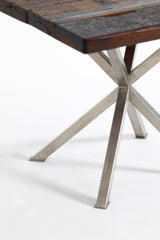 Railway Sleeper Wood Dining Table