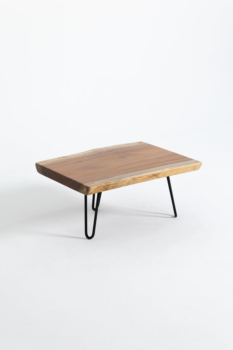 WOODEN LIVE EDGE COFFEEE TABLE