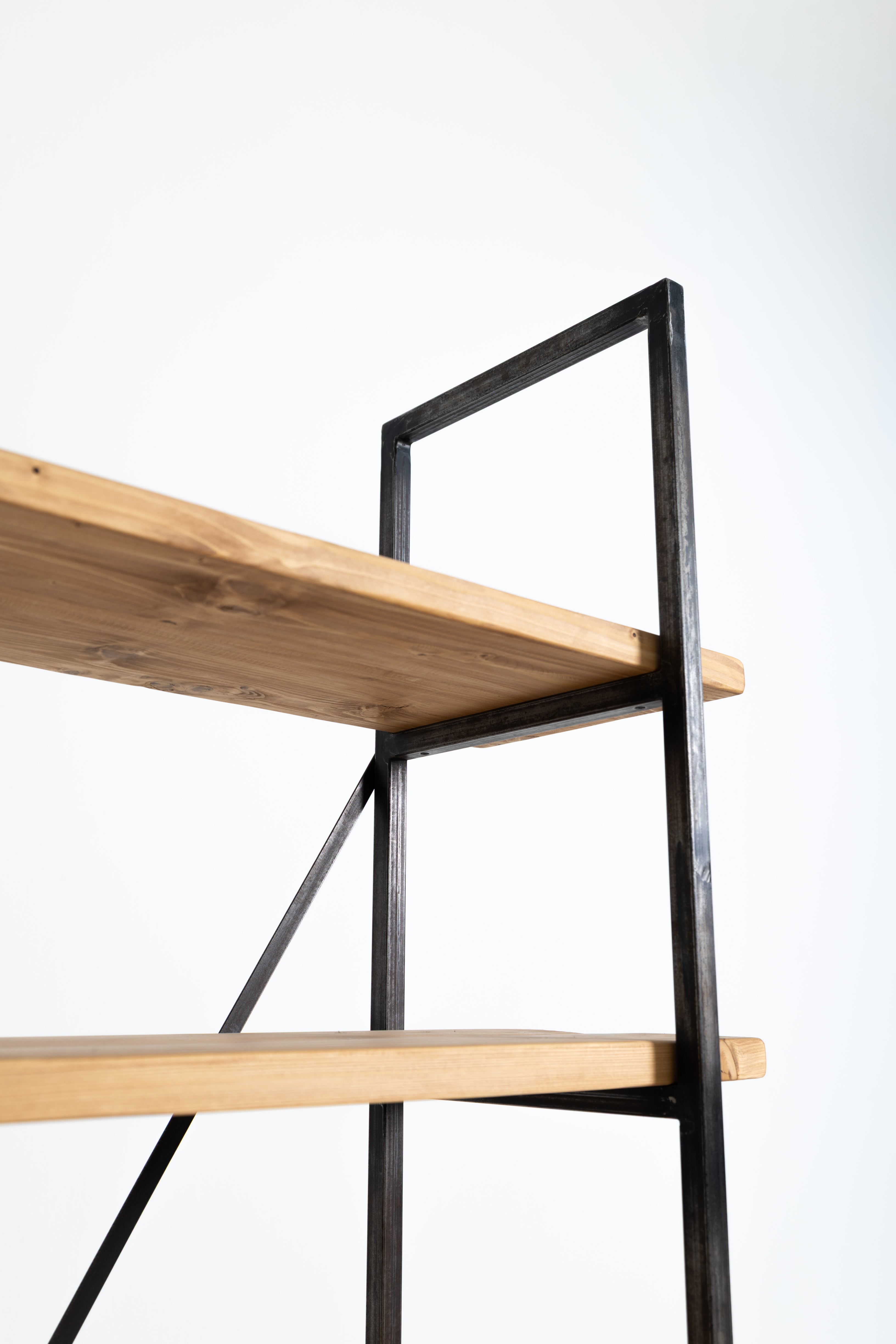 Double X Shelf Unit