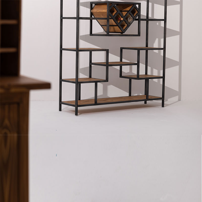 Staggered Racks Double Staggered Wine Rack Shelf – theemporiumfurniture