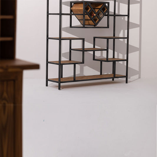 Double Staggered Wine Rack Shelf
