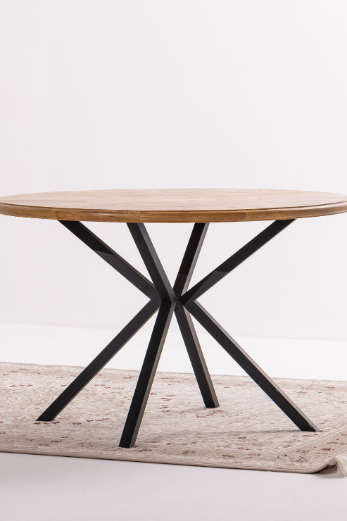 North American  Ash Wood Round Table
