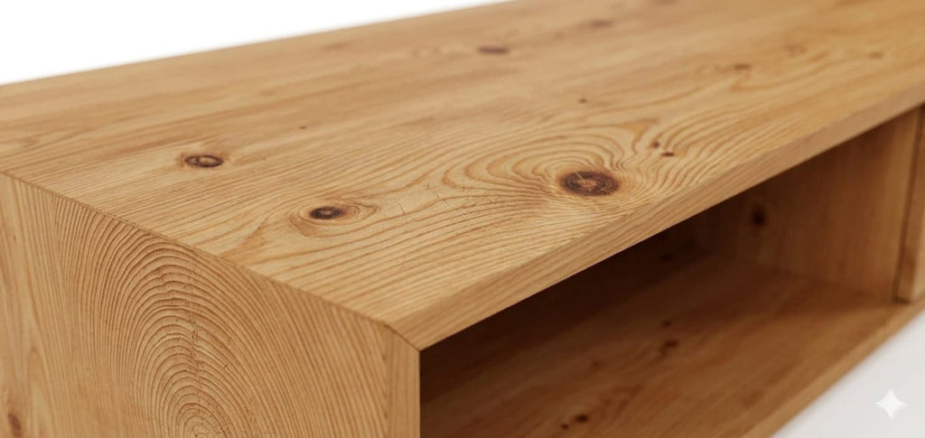Minimalist TV Unit Pine Wood
