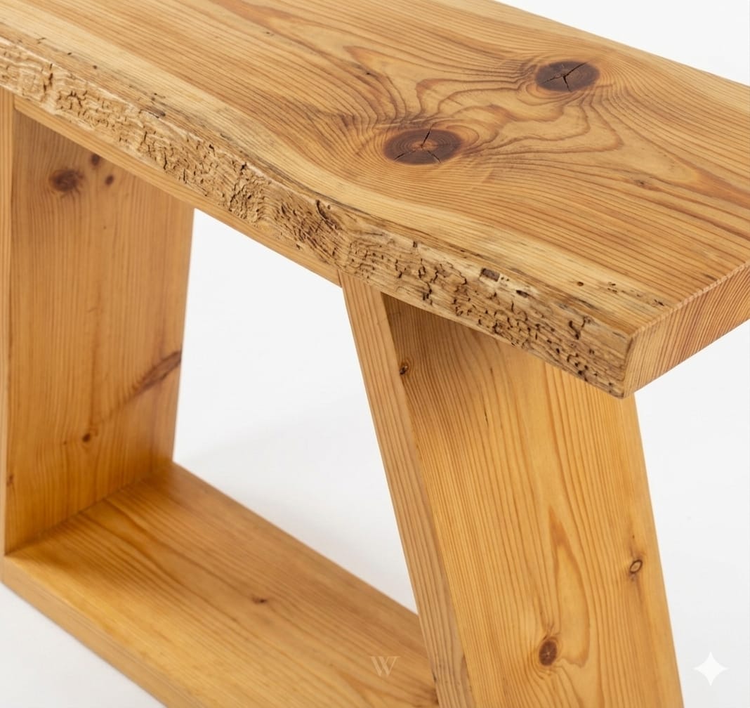 All Wooden Console Table