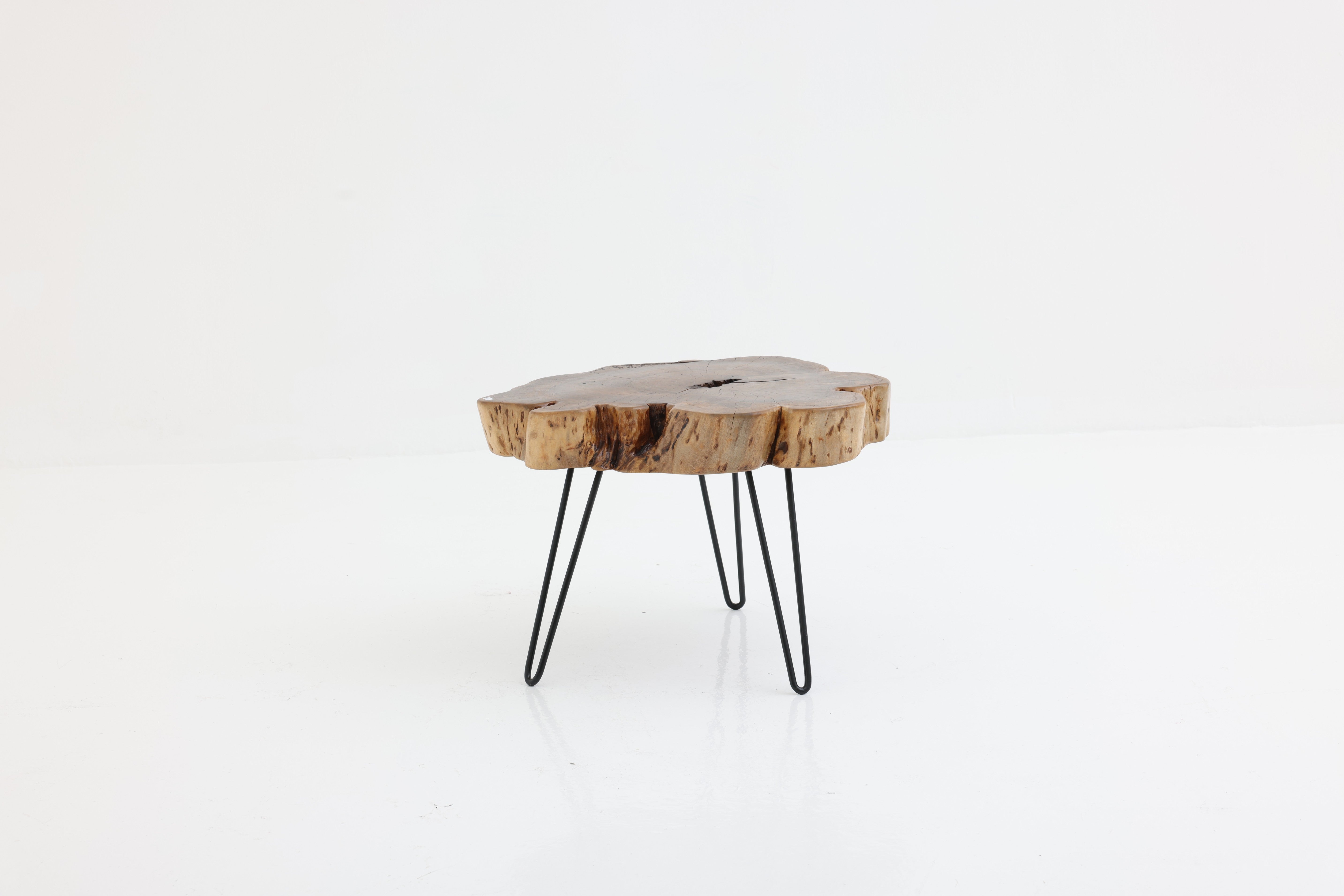 Live Edge Amoeba Shape Coffee Table