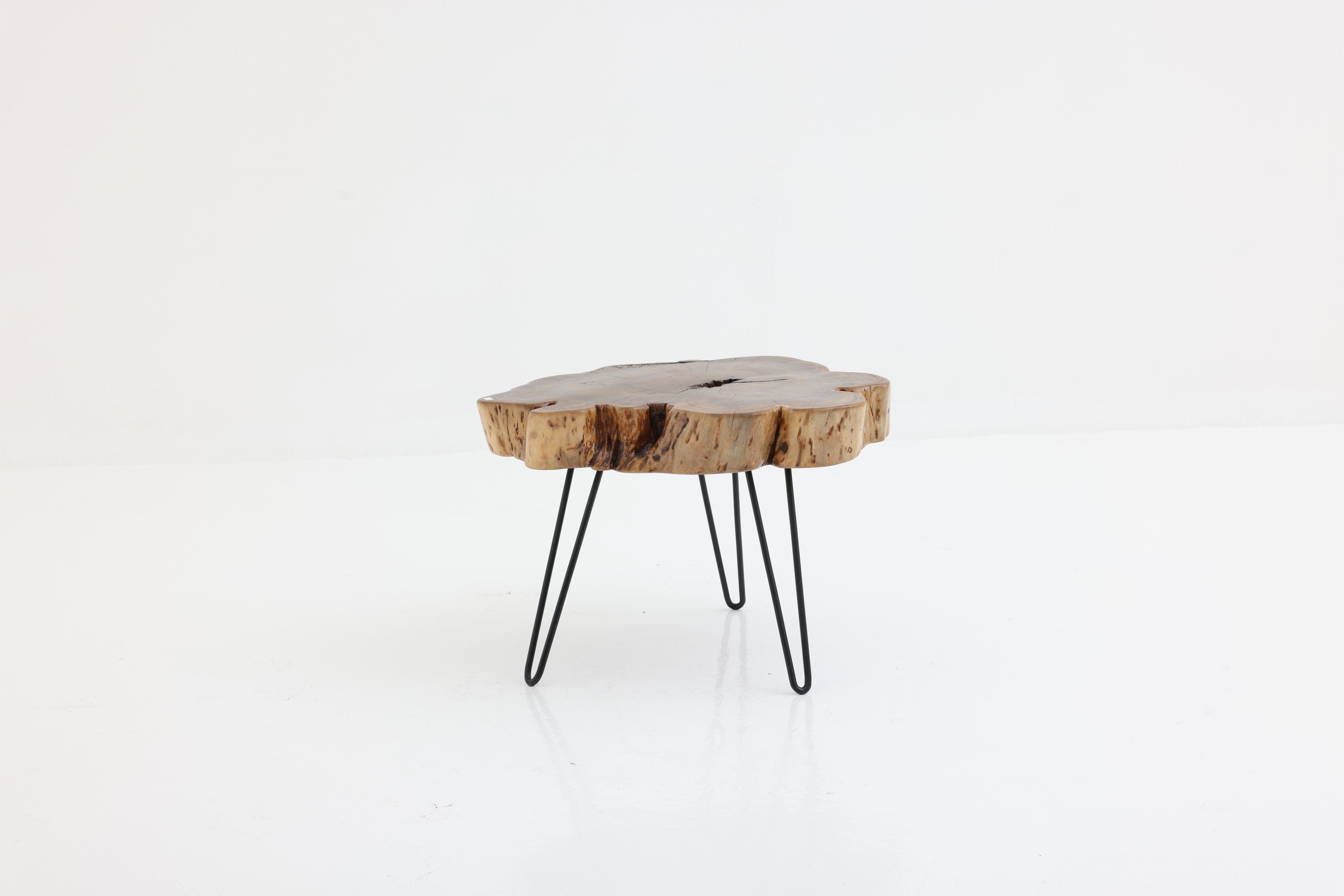 Live Edge Amoeba Shape Coffee Table