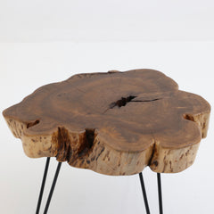 Live Edge Amoeba Shape Coffee Table