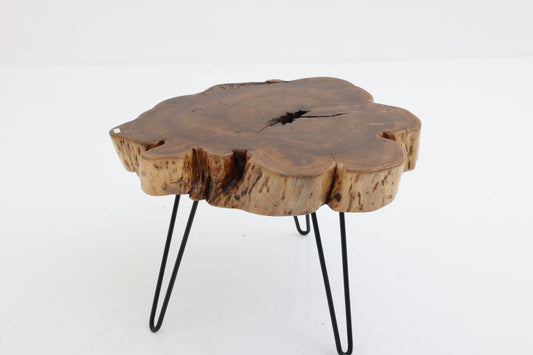 Live Edge Amoeba Shape Coffee Table